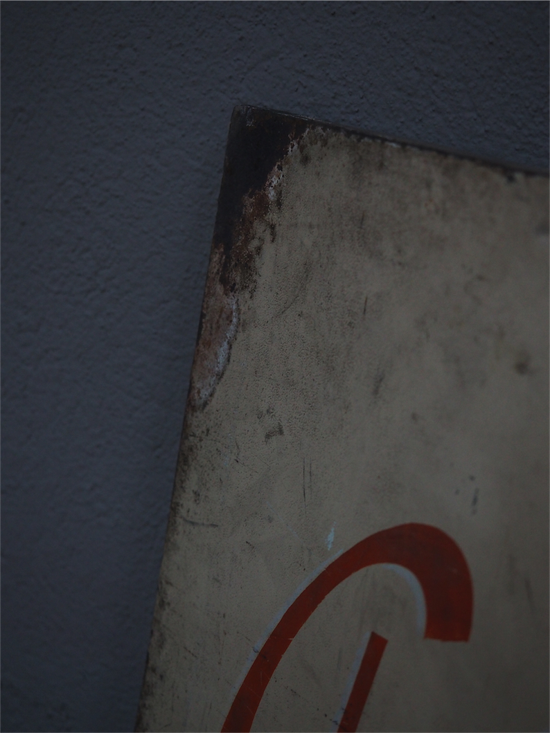 ancienne grande enseigne en metal patisserie salon de the – Image 9