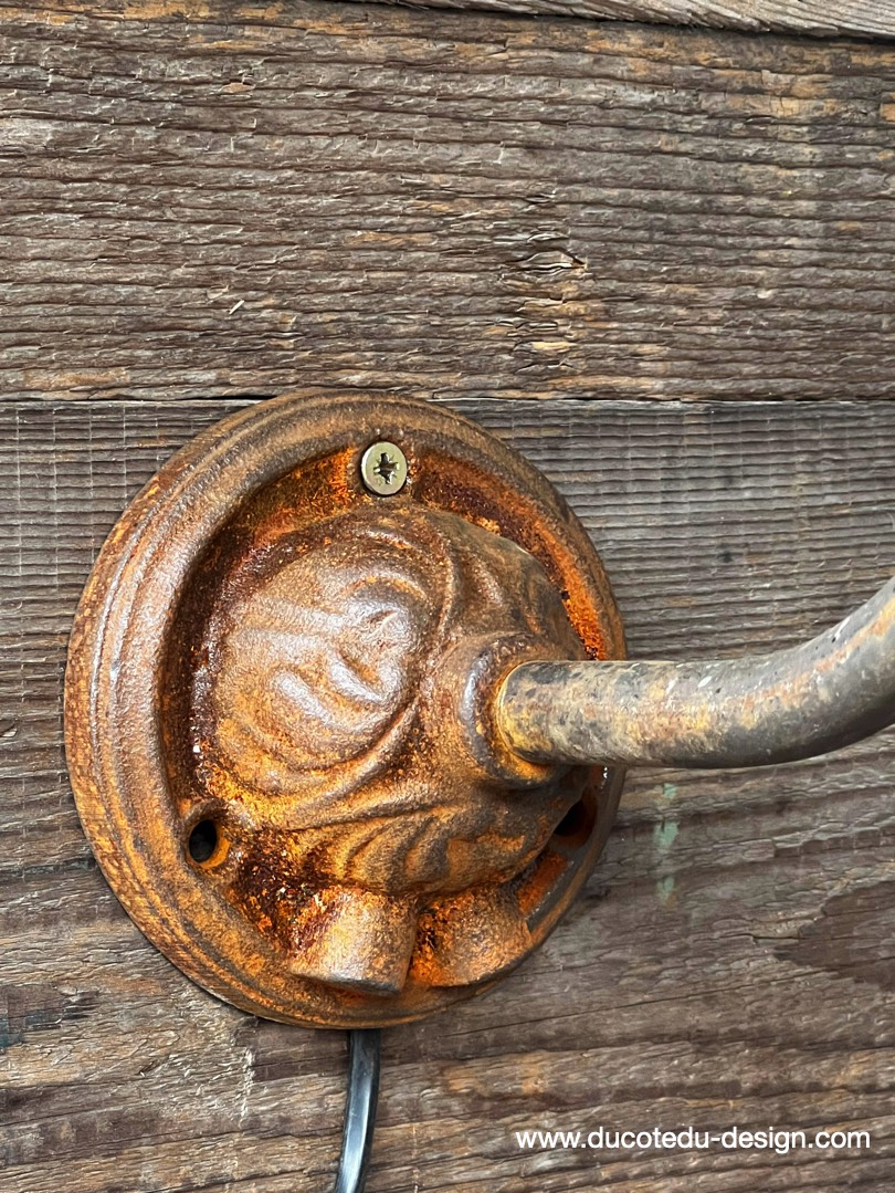 applique grande Lampe de cour, col de cygne exterieur semi-courbé – Image 8