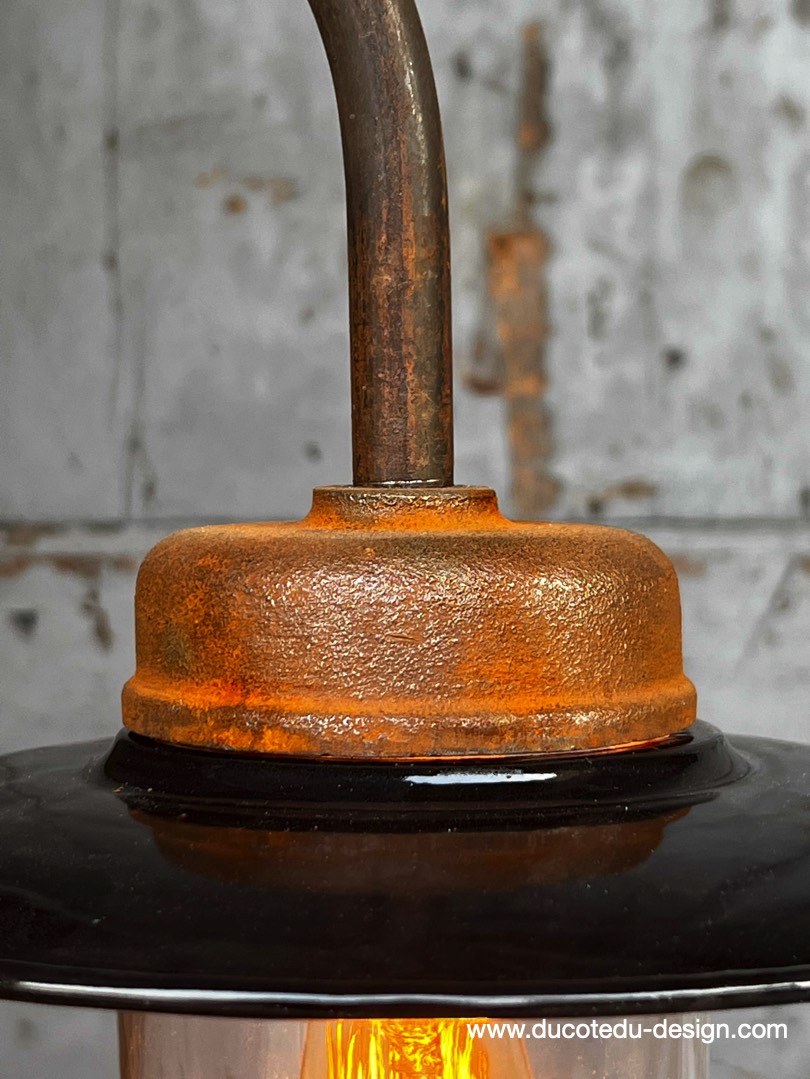 applique potence Lampe de cour, col de cygne exterieur angle droit – Image 9