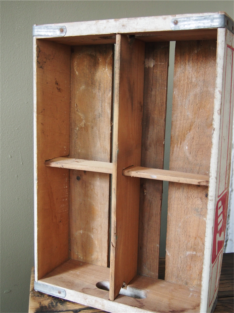 caisse bois brasserie café Seven Up – Image 8