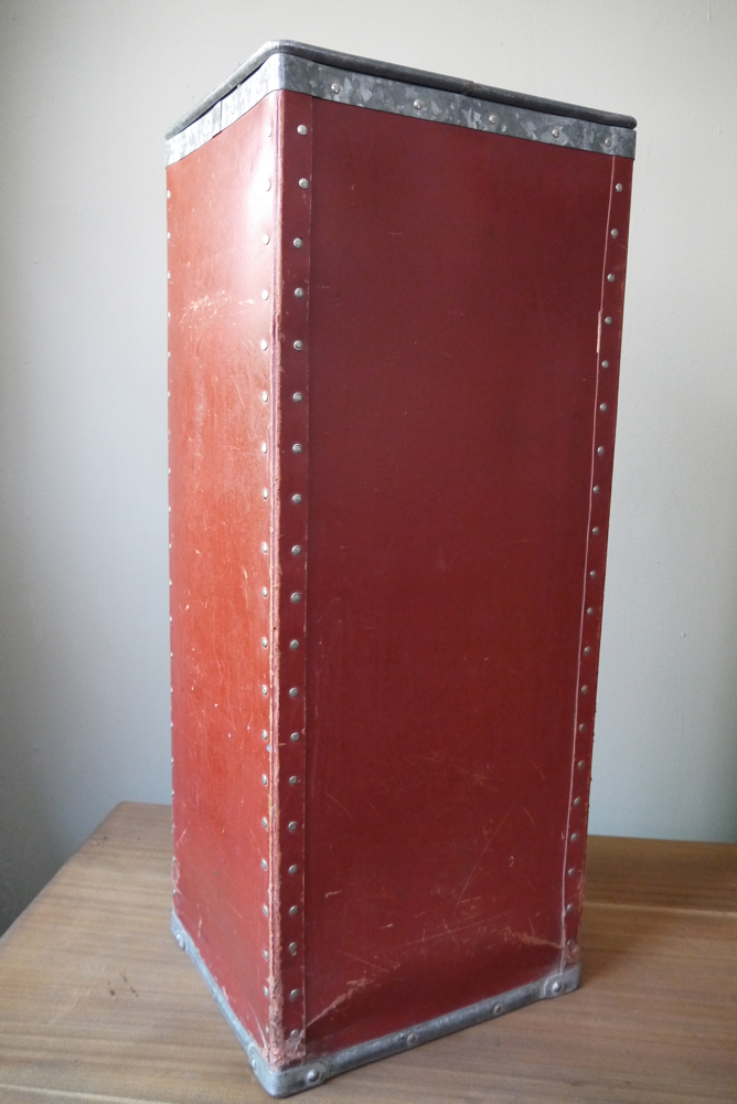 ancienne caisse suroy d'usine textile couleur d'origine – Image 5