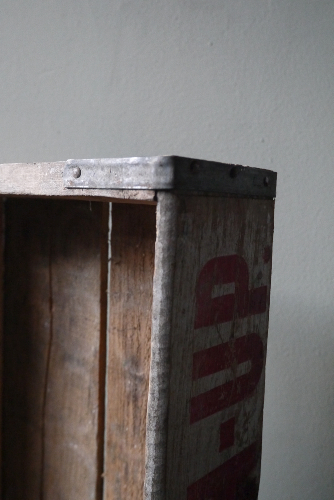 1 caisse bois brasserie café USA SEVEN UP – Image 7