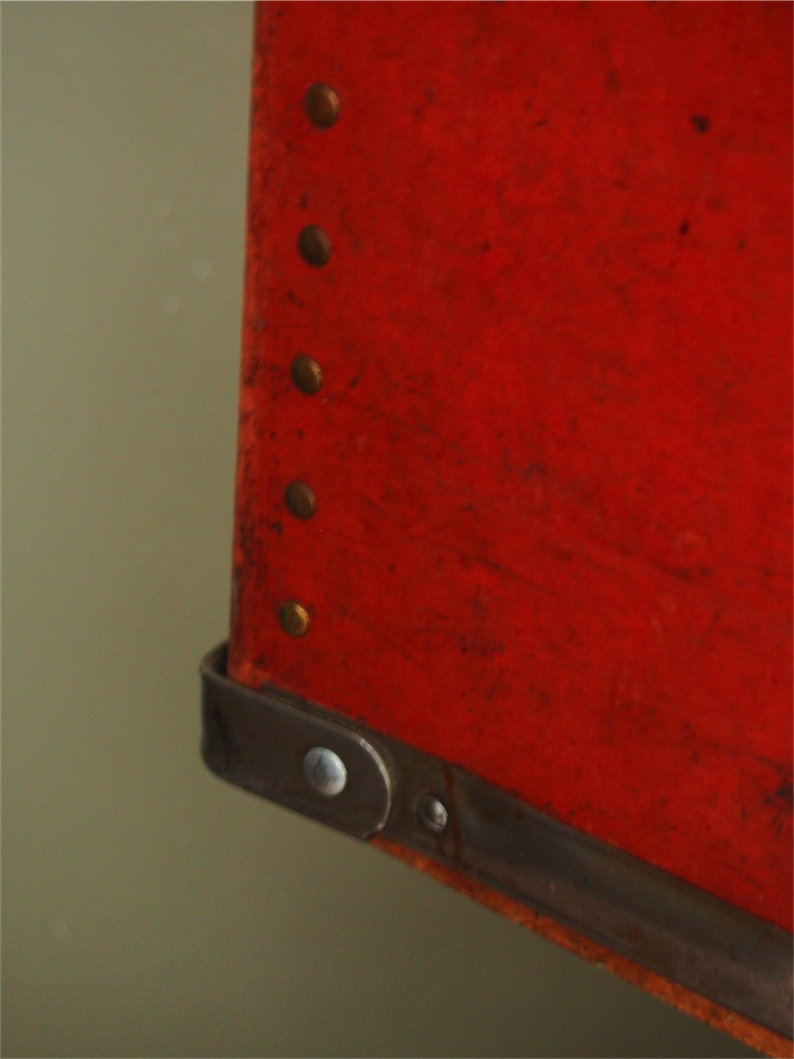 ancienne caisse suroy d'usine textile couleur d'origine – Image 10