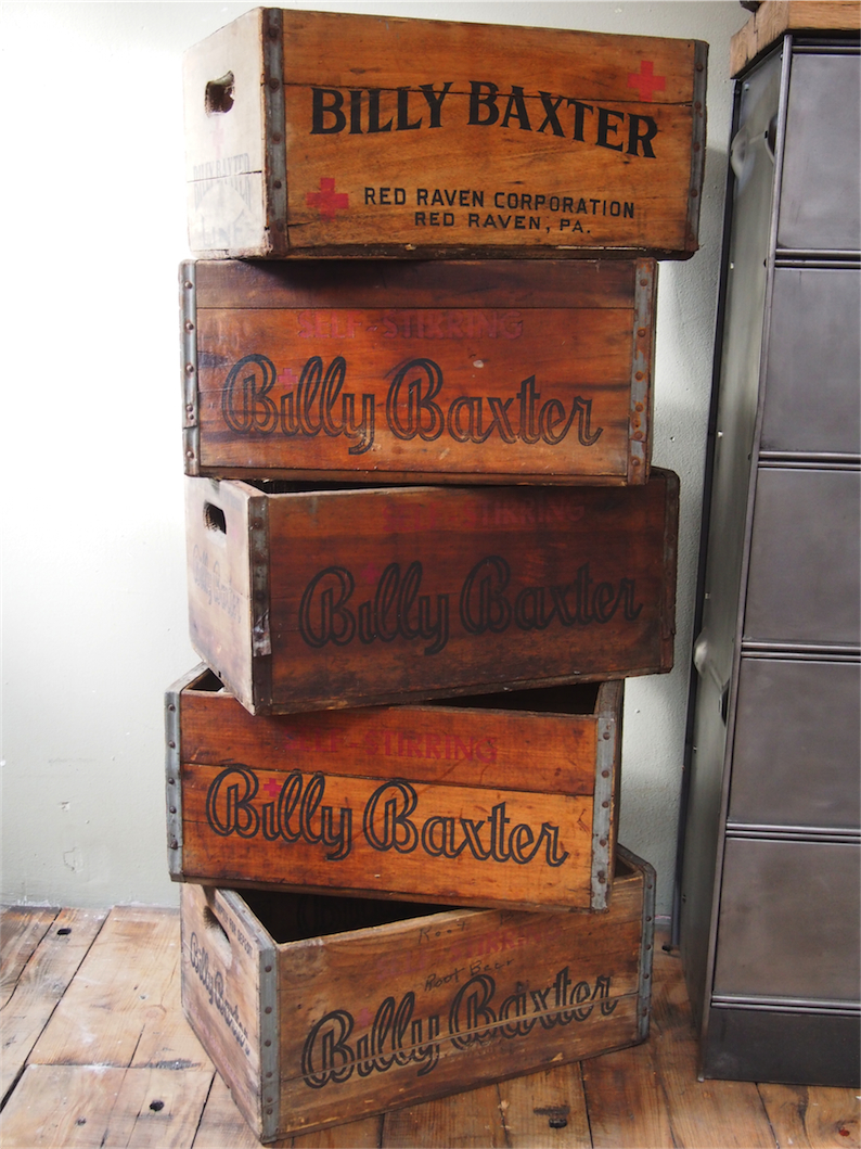 1 grande caisse bois brasserie billy baxter – Image 2