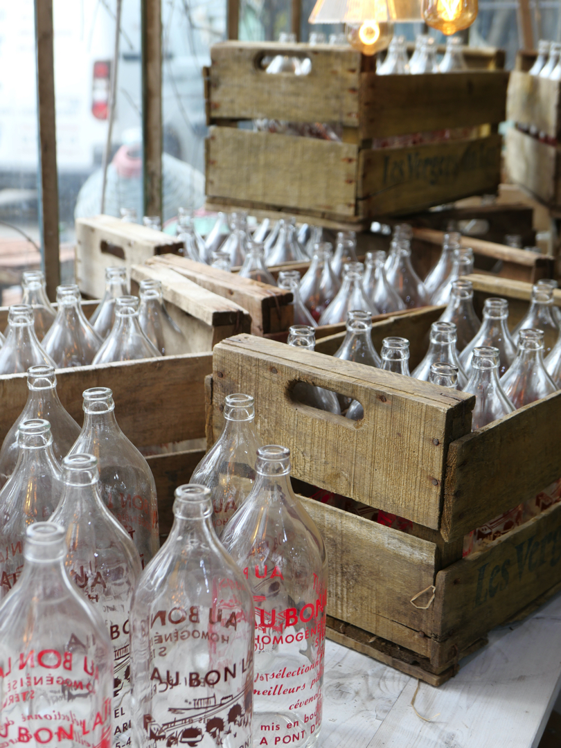 ancienne consigne bouteille au bon lait rouge – Image 8