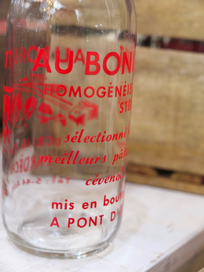 ancienne consigne bouteille au bon lait rouge – Image 6