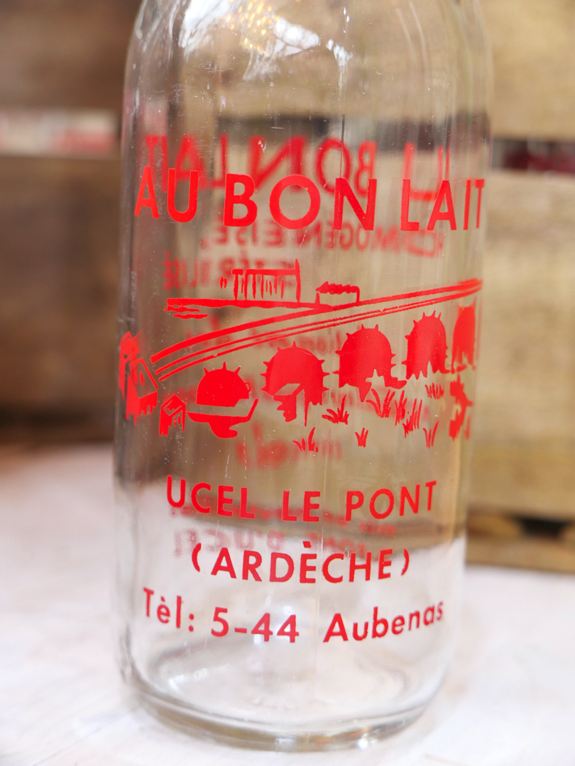 ancienne consigne bouteille au bon lait rouge – Image 5