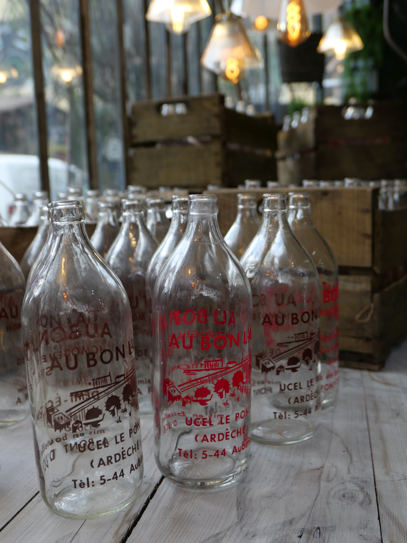 ancienne consigne bouteille au bon lait rouge – Image 7