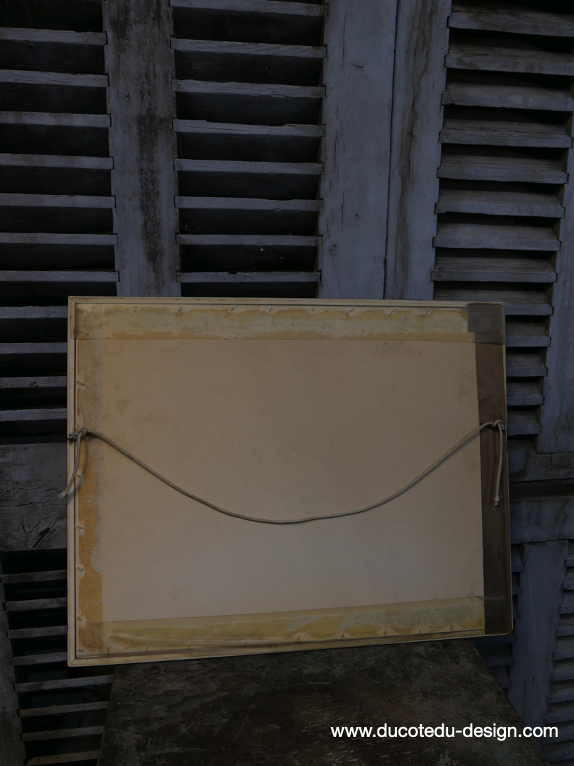 magnifique dessin de 1973 d'architecte Jean Balladur pyramide de la grande motte – Image 12