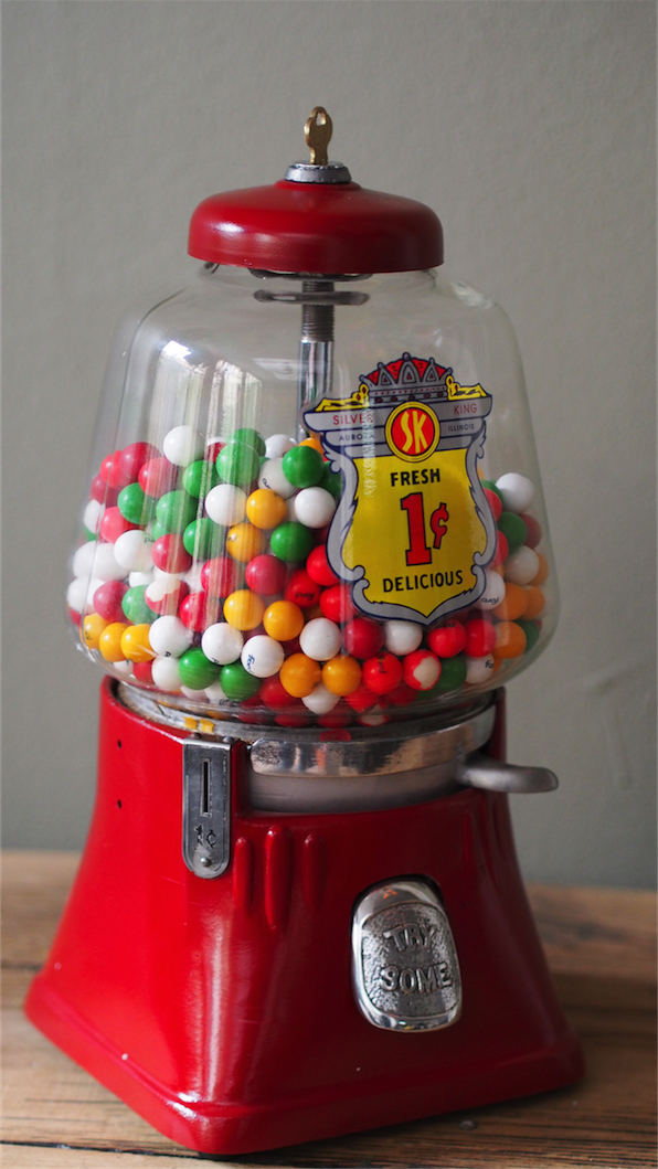 Distributeur à bonbon Ford Ball Gum 1950 Jaycees – Image 2