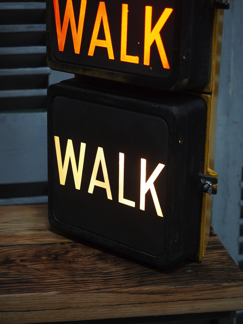 New York feu dont walk americain vintage USA bras noir – Image 4