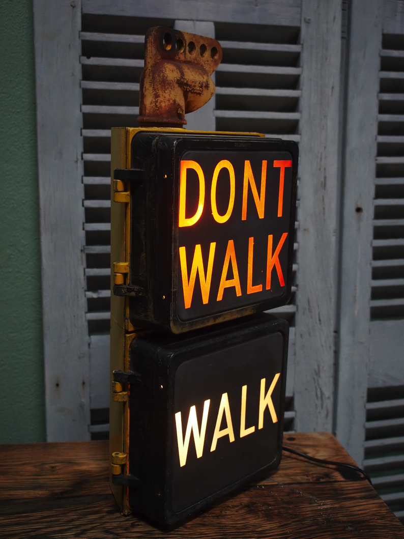 New York feu dont walk americain vintage USA bras noir – Image 13