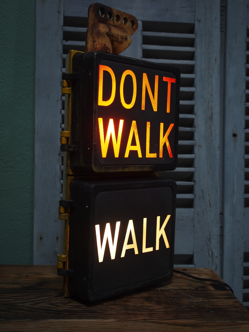 New York feu dont walk americain vintage USA bras noir – Image 14