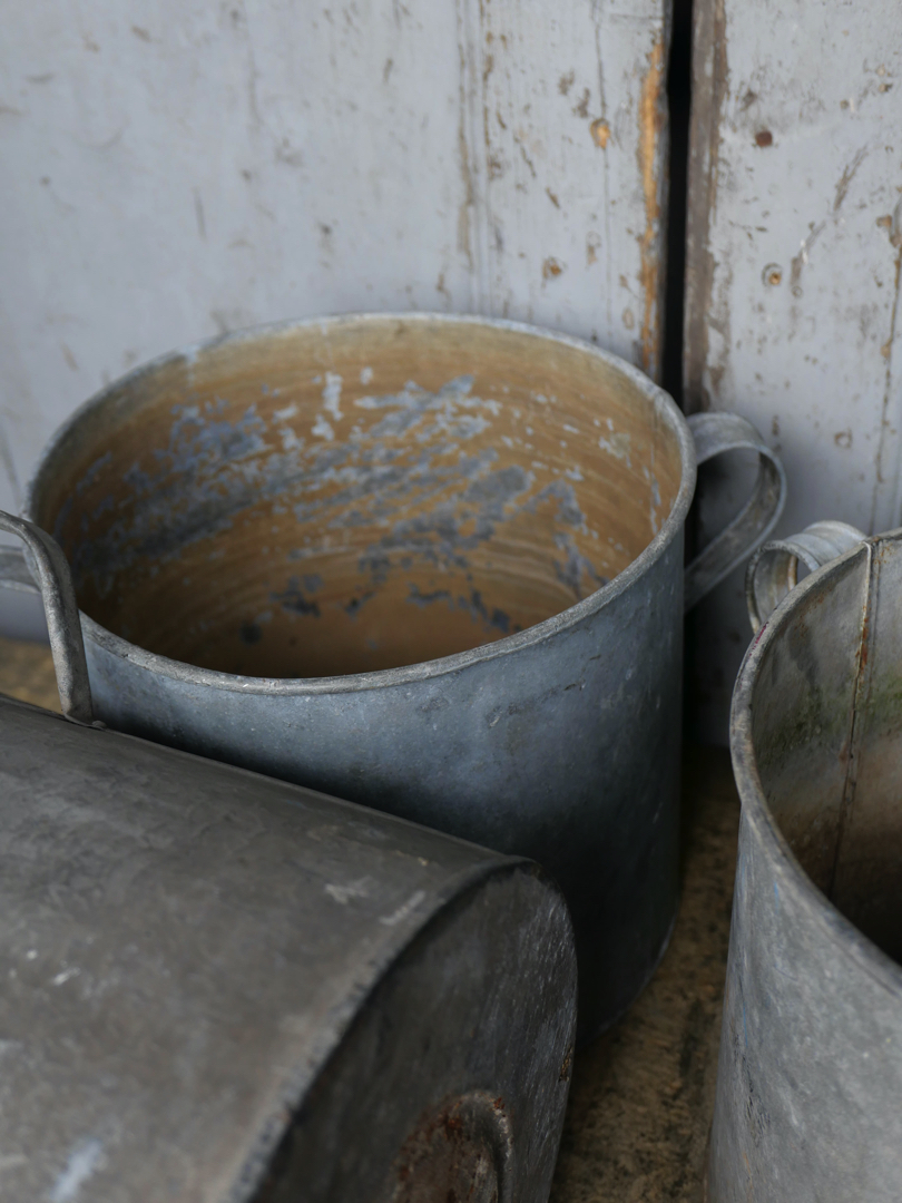 Pot en zinc, ideal cache pot plante grand modele – Image 9