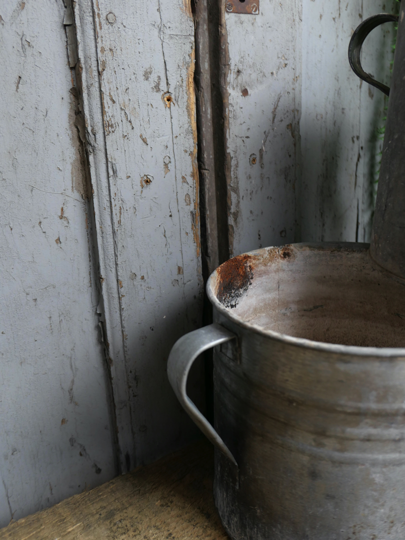 Pot en zinc, ideal cache pot plante petit modele – Image 5