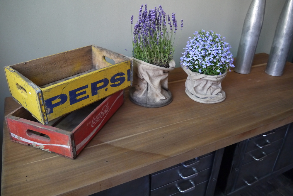 grand etabli bureau console industriel biguet atelier Renault – Image 16