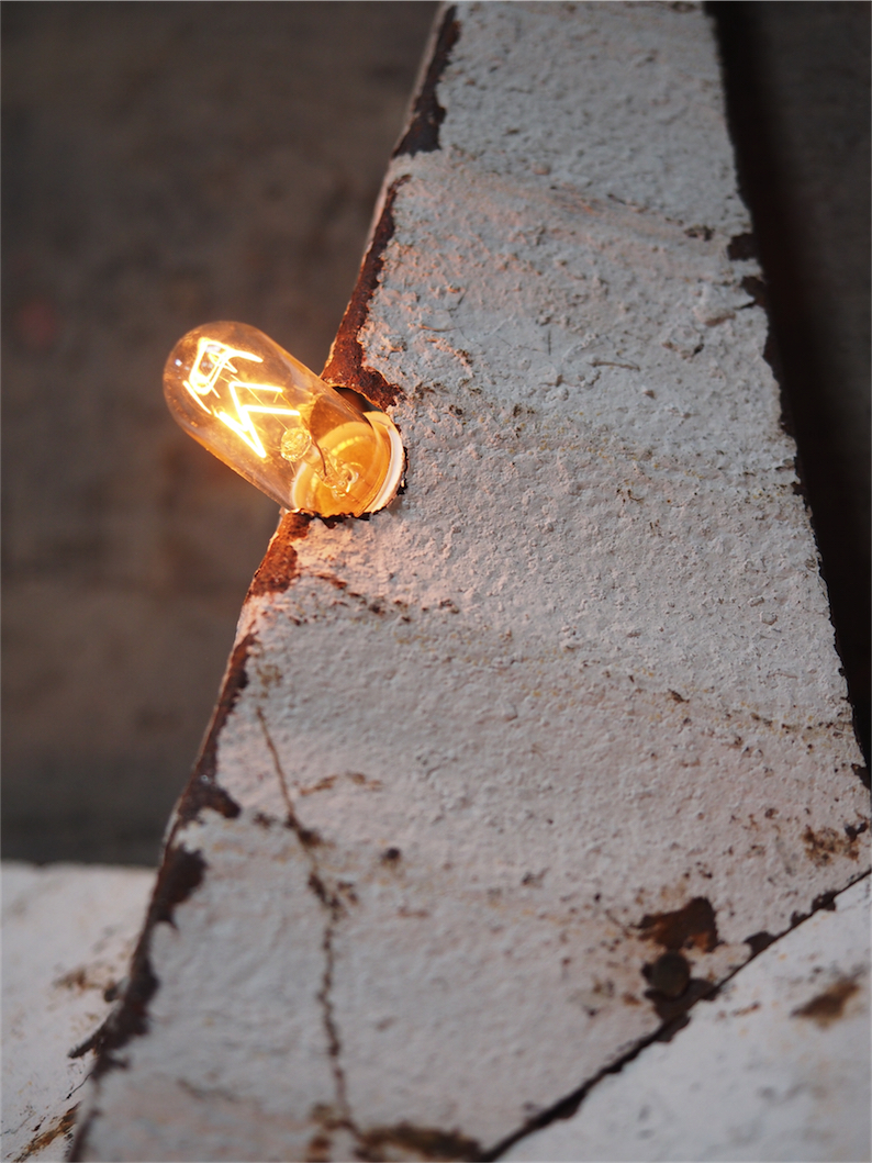 etoile de grange lumineuse Amish zinc blanche 55 cm – Image 8