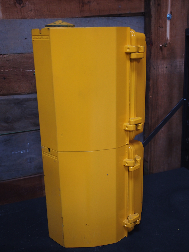 New York feu dont walk americain vintage USA jaune – Image 8