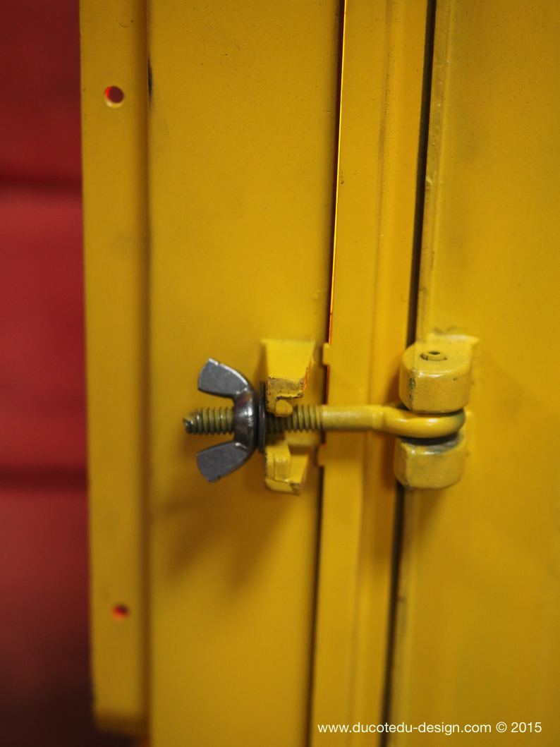 feu dont walk americain vintage USA jaune a poser – Image 10