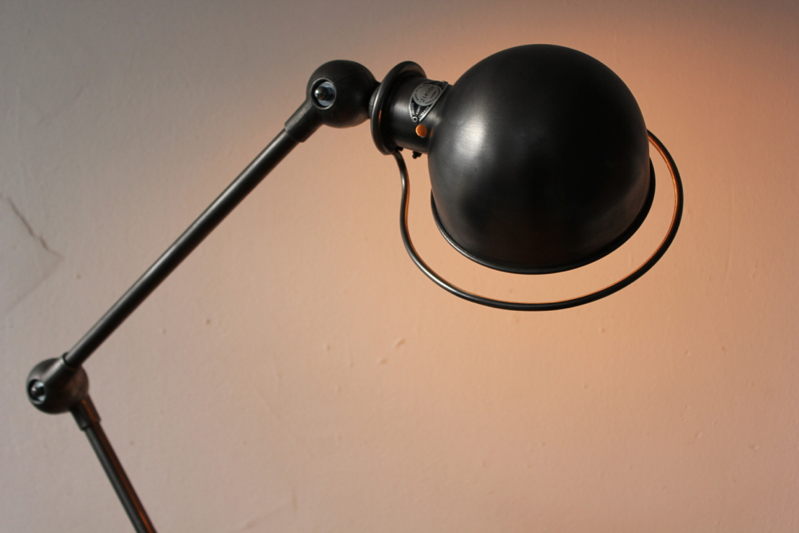 Lampe bureau Jielde 2 bras polie graphite – Image 3