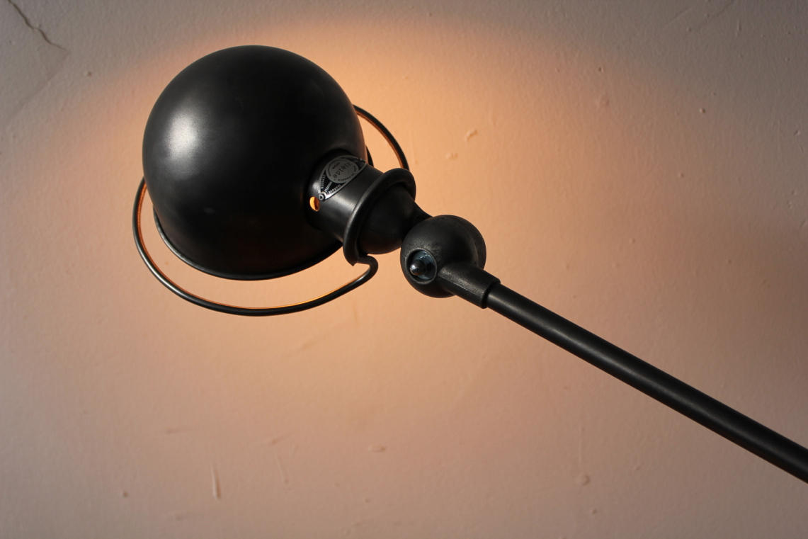 Lampe bureau Jielde 2 bras polie graphite – Image 5