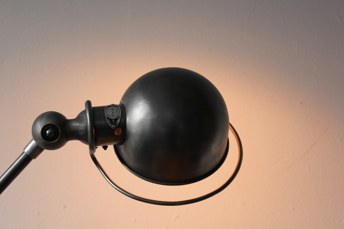 Lampe bureau Jielde 2 bras polie graphite – Image 6