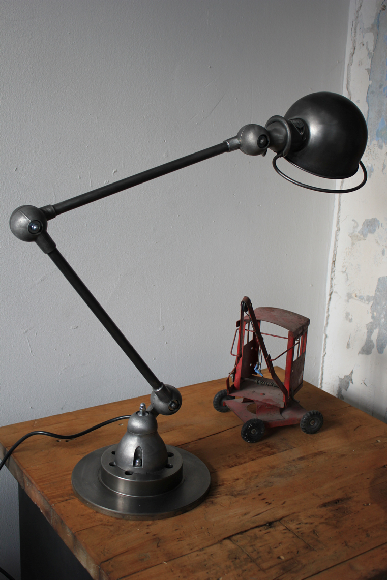 Lampe bureau Jielde 2 bras polie graphite – Image 14