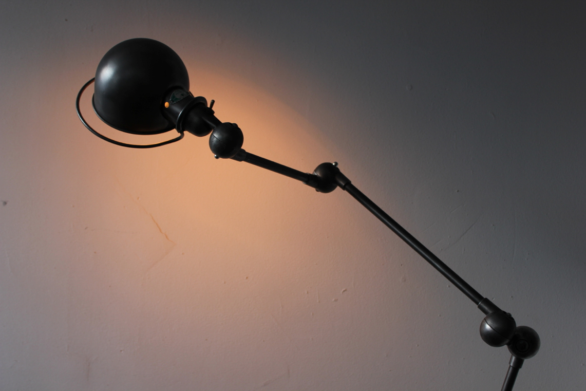 Lampe liseuse Jielde 3 bras polie graphite – Image 7