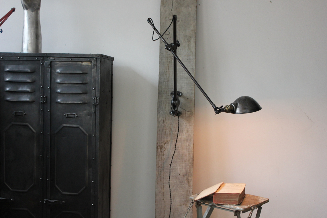 Rare Lampe O.C. White Industrielle fixation murale applique la lampe de reference a new york dans les loft – Image 3