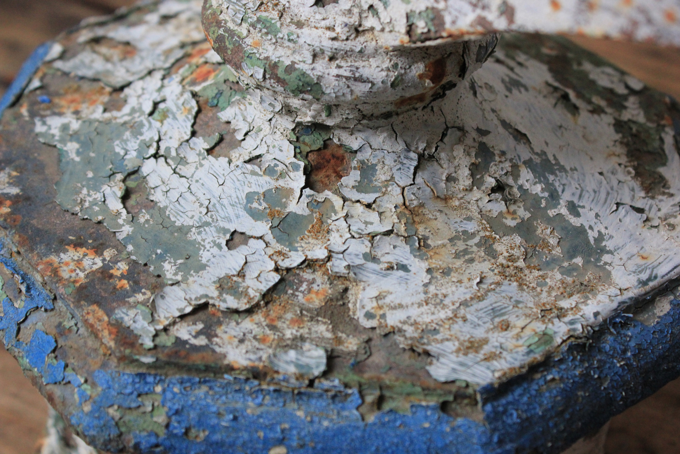 borne kilometrique en fonte superbe patine – Image 13