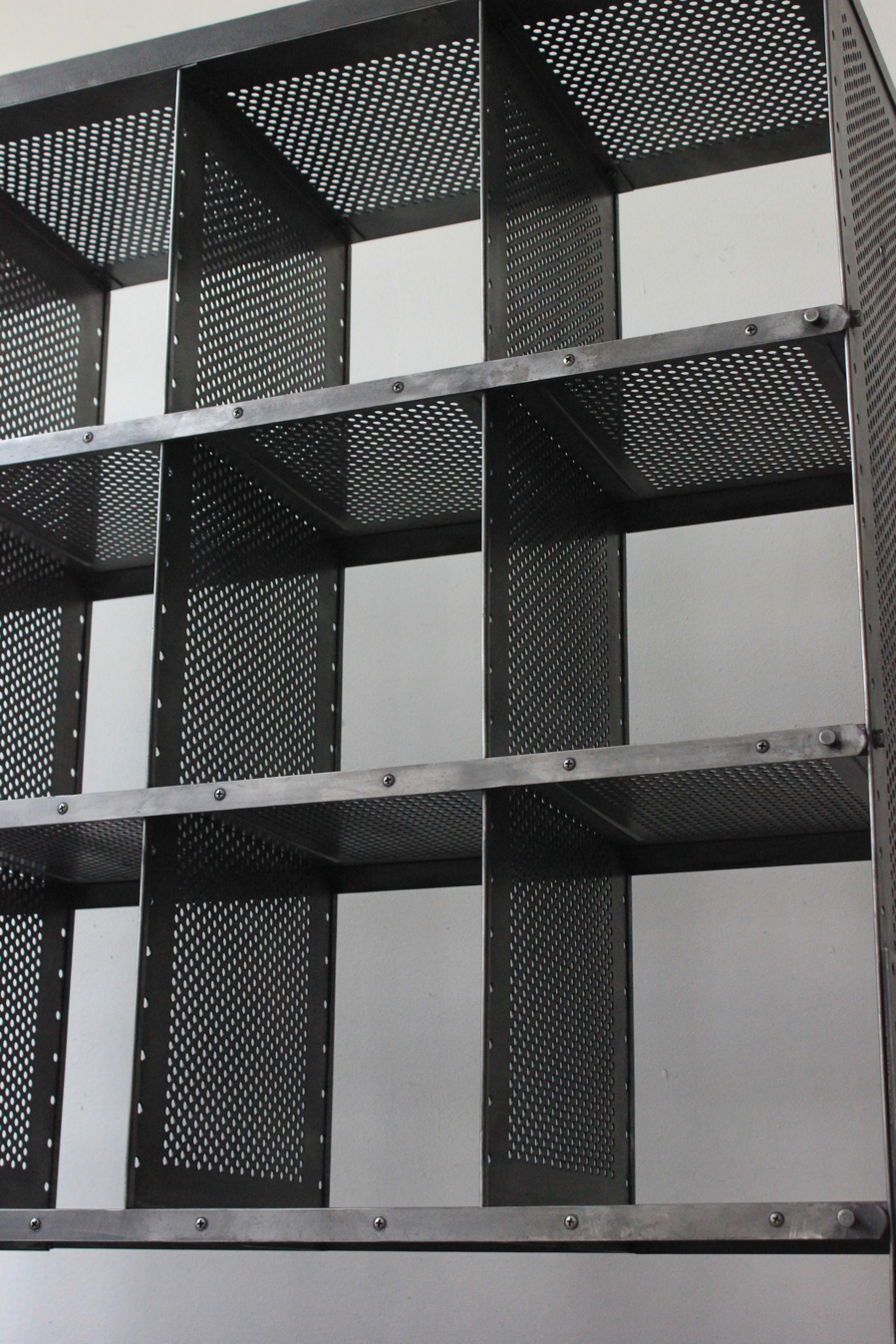 Meuble metier grand bureau tri postal industriel atelier loft – Image 13