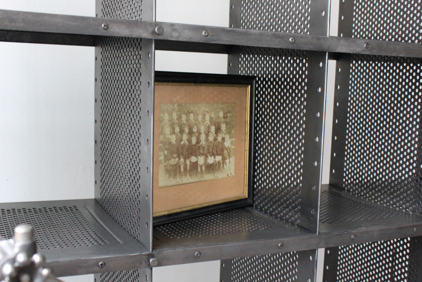 Meuble metier grand bureau tri postal industriel atelier loft – Image 10