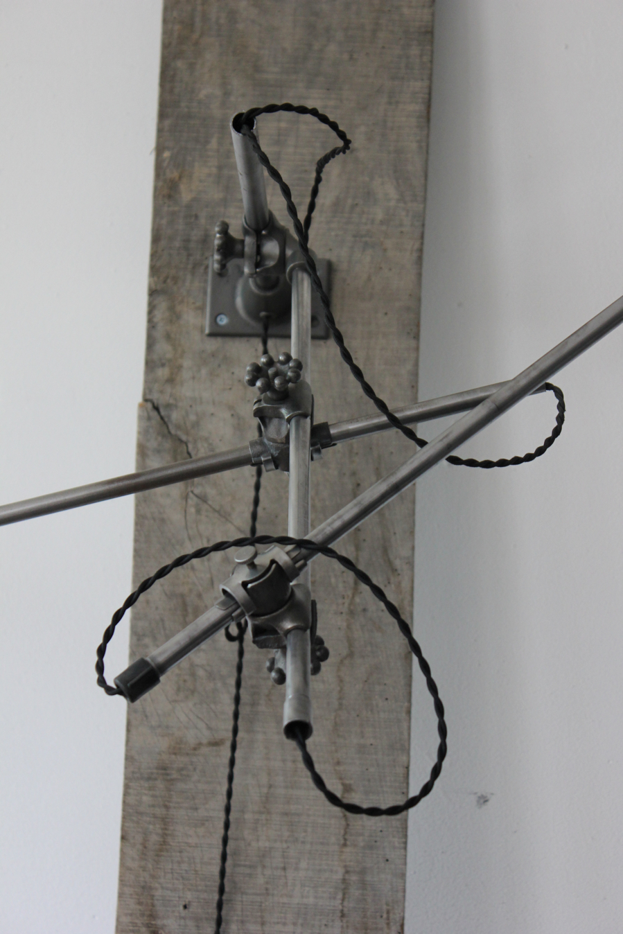 Rare Lampe O.C. White Industrielle fixation murale double applique la lampe de reference a new york dans les loft – Image 7