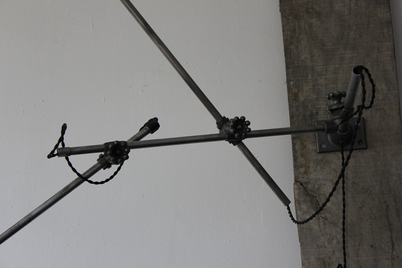 Rare Lampe O.C. White Industrielle fixation murale double applique la lampe de reference a new york dans les loft – Image 19