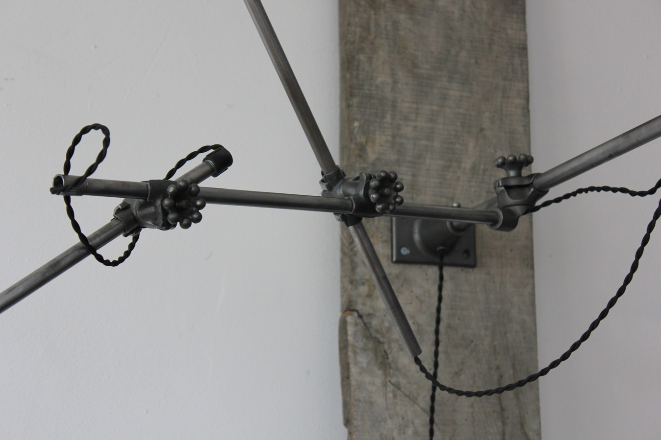 Rare Lampe O.C. White Industrielle fixation murale double applique la lampe de reference a new york dans les loft – Image 23