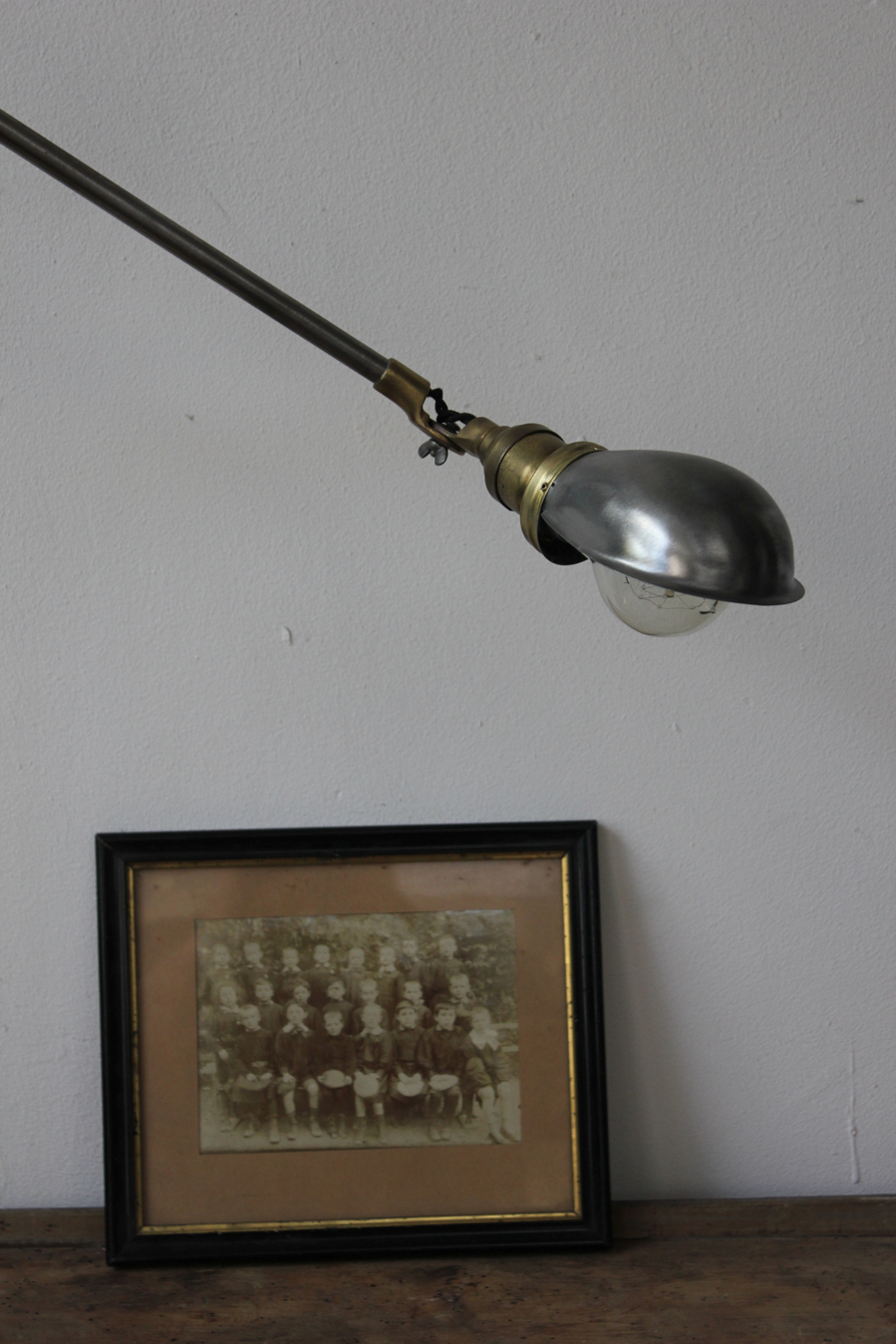 Rare Lampe bureau O.C. White Industrielle sur socle la lampe de reference a new york dans les loft – Image 3