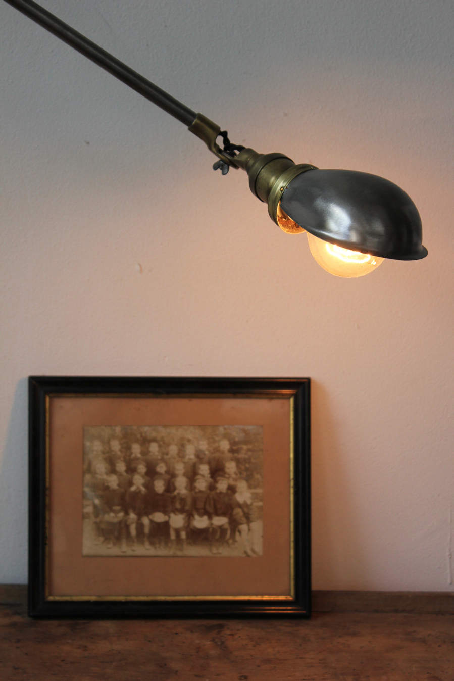 Rare Lampe bureau O.C. White Industrielle sur socle la lampe de reference a new york dans les loft – Image 8