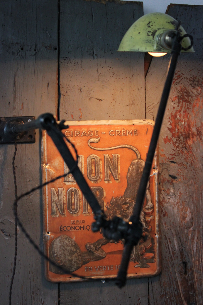 Rare Lampe O.C. White Industrielle fixation murale applique dans son jus la lampe de reference a new york dans les loft – Image 20