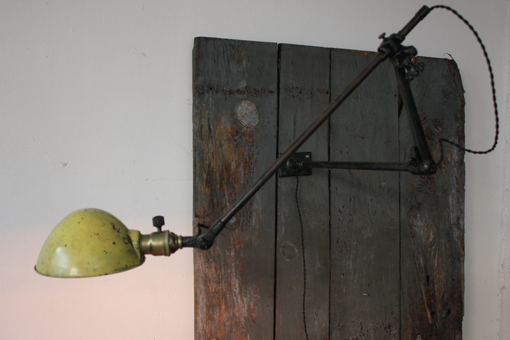 Rare Lampe O.C. White Industrielle fixation murale applique dans son jus la lampe de reference a new york dans les loft – Image 2