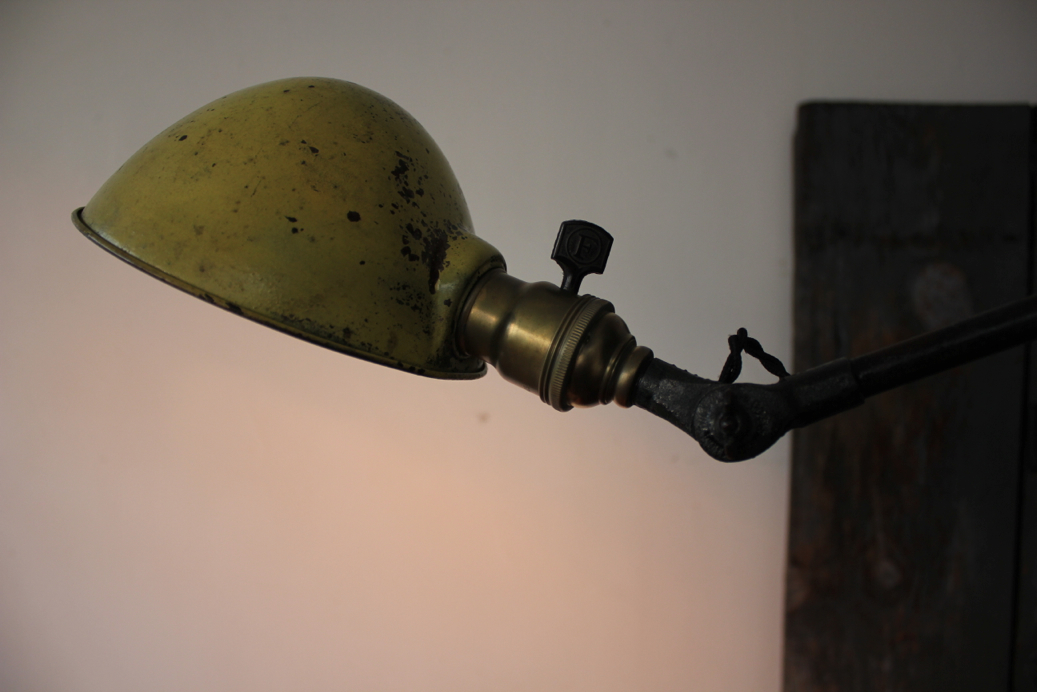 Rare Lampe O.C. White Industrielle fixation murale applique dans son jus la lampe de reference a new york dans les loft – Image 3