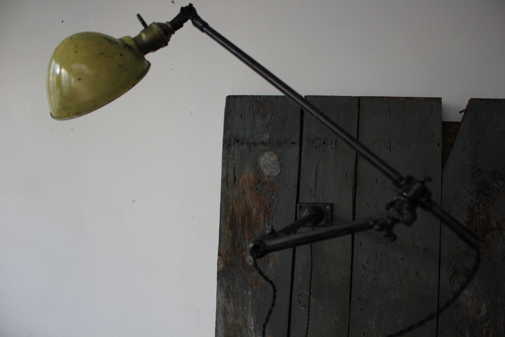 Rare Lampe O.C. White Industrielle fixation murale applique dans son jus la lampe de reference a new york dans les loft – Image 5