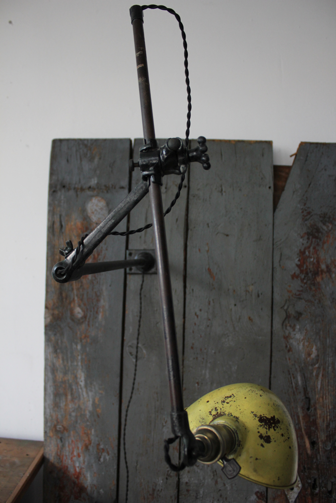 Rare Lampe O.C. White Industrielle fixation murale applique dans son jus la lampe de reference a new york dans les loft – Image 9