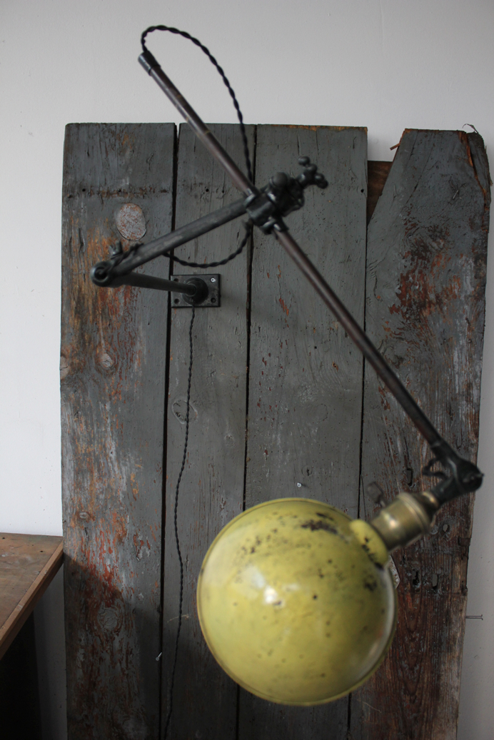 Rare Lampe O.C. White Industrielle fixation murale applique dans son jus la lampe de reference a new york dans les loft – Image 11