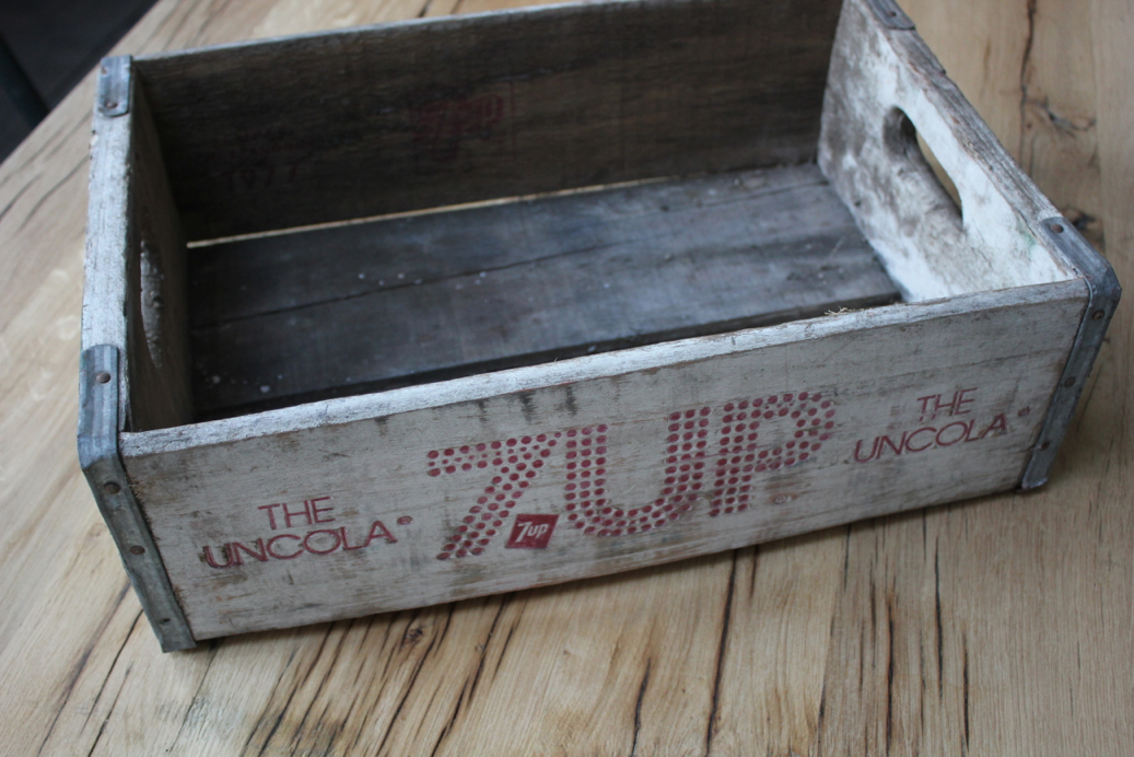 caisse bois brasserie café Seven Up 2 – Image 2