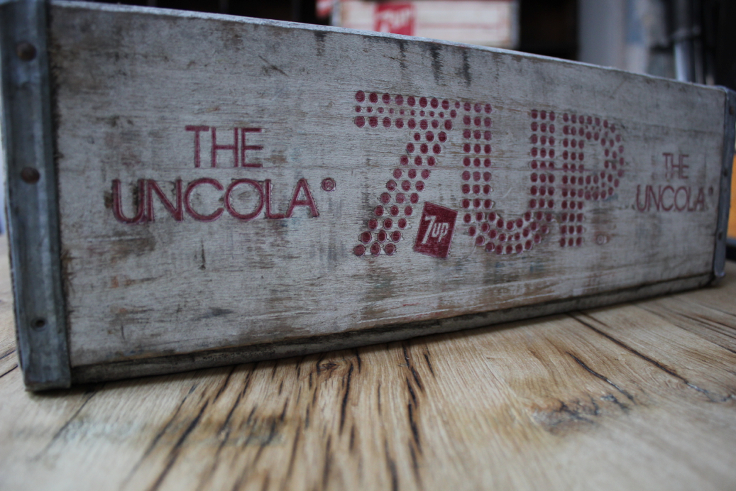 caisse bois brasserie café Seven Up 2 – Image 4