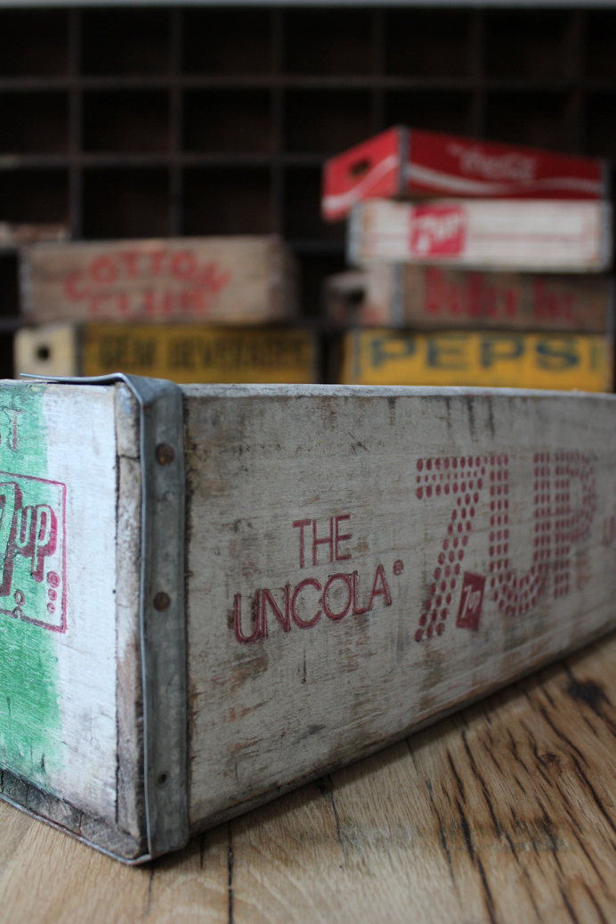 caisse bois brasserie café Seven Up 2 – Image 5