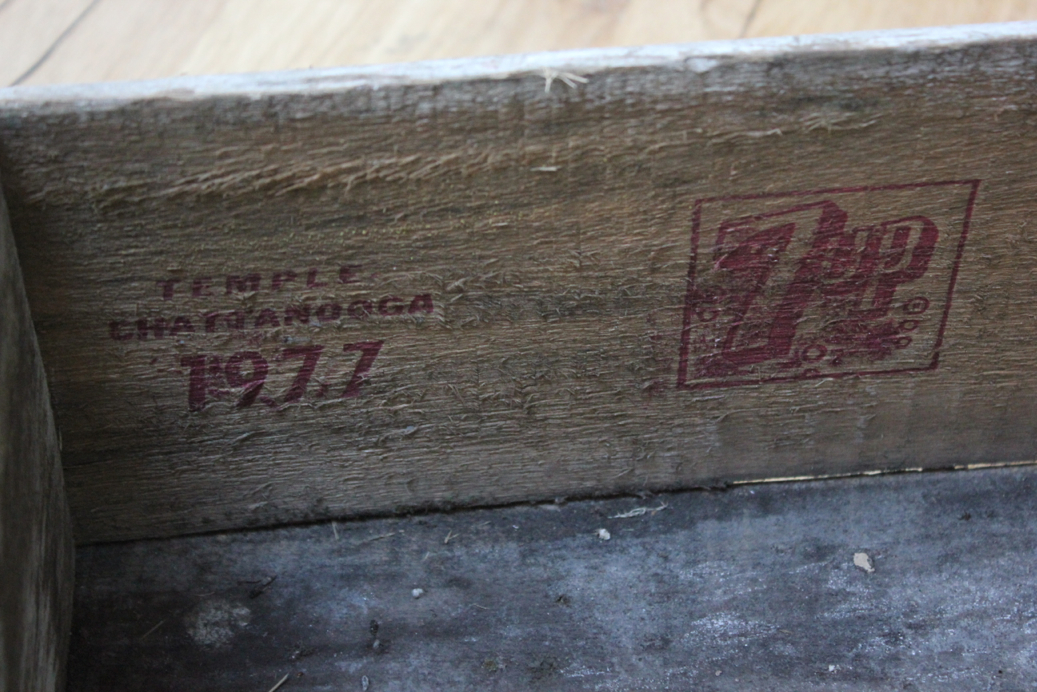 caisse bois brasserie café Seven Up 2 – Image 8