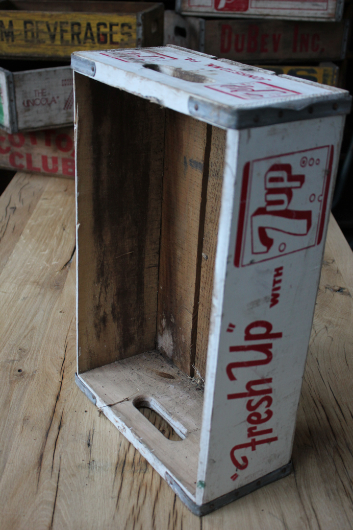 caisse bois brasserie café Seven Up 3 – Image 7