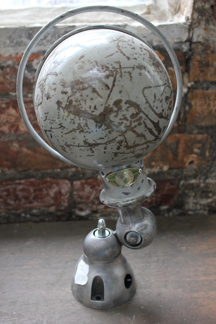 Unique lampe Jielde 8 applique finition vintage industrielle – Image 5