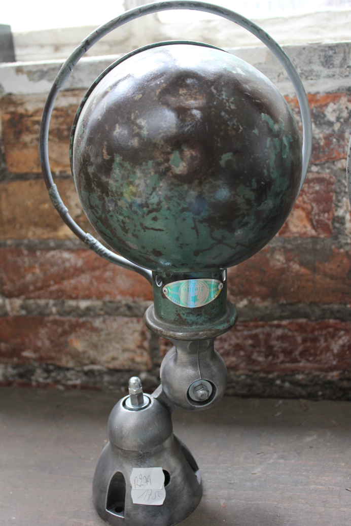 Unique lampe Jielde 8 applique finition vintage industrielle – Image 6